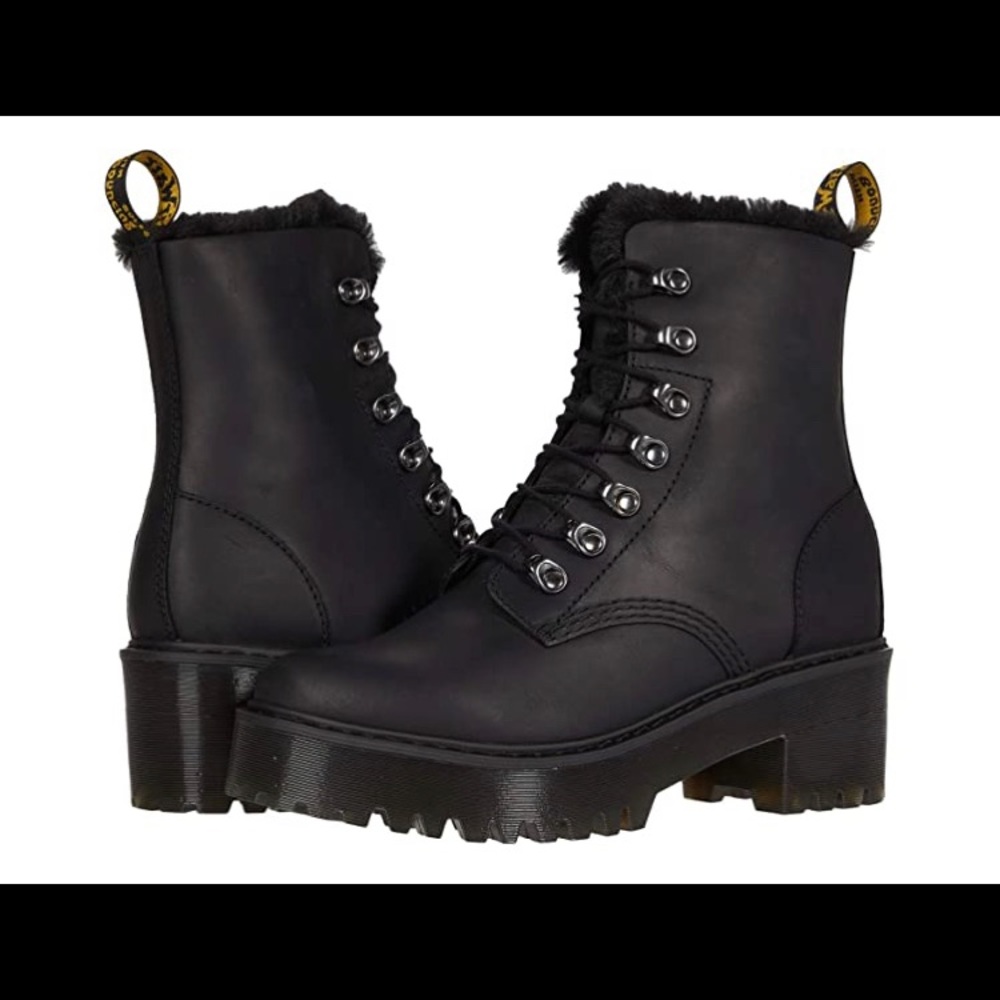 Dr Martens Leona Faux Fur Lined